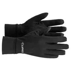 Essence Gloves Black S Men,Women