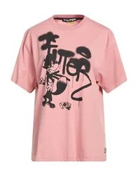 Camiseta Mujer Rosa antiguo M Mujer