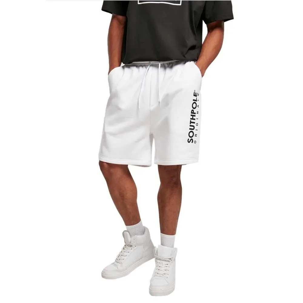 Pantaloni Corti Basic White S - Southpole - FashionsVida