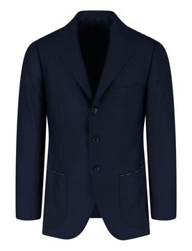 Giacca Monopetto In Cashmere