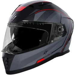 Casco Moto Integrale BLASTER TRON Rosso Metal Opaco taglia M