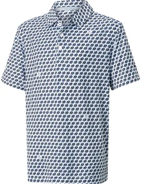 Polo Boys Mattr Love, weiss/navy 140 - Puma - FashionsVida