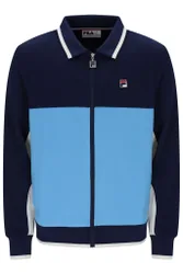 Navy/ Gardenia/Azure Blue Arlen Colourblock Jacket - XS