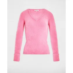 Jersey de mujer manga larga punto aterciopelado