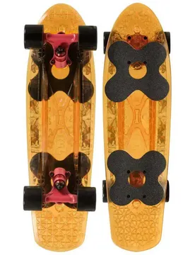 Planche à Roulettes Cruiser Spicy Sabrina Elite Penny 23.7´´ Clear Yellow One Size unisex