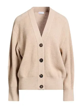 Strickjacke Damen Sand L,M,XL,XS Damen - Brunello cucinelli - FashionsVida