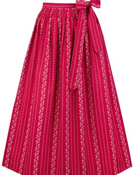 Dirndlschürze SC-195 (rot, Gr. 46-50) von für Damen, Dirndlschürzen, 100% Baumwolle