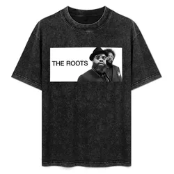 The Roots Hip Hop T-Shirt Fashion Simple Casual Tee Shirt