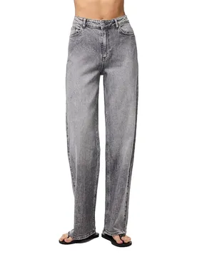 Jean Silke Mg Wide Leg Medium Grey Denim 26