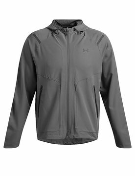 Chaqueta con capucha para hombre UA Unstoppable gris XXL
