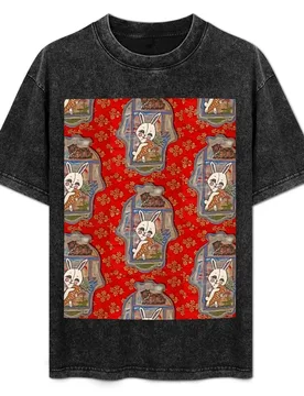 Funky bunny T-Shirt Plus Size Workout Short Sleeve Top - Aliexpress - FashionsVida