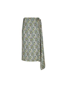 Midirock blau 42 damen