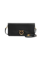 Borse a tracolla donna - click soft horizontal classic - nero