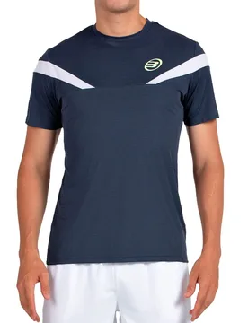 Lyn Short Sleeve T-shirt Deep Ocean 2XL - Bullpadel - FashionsVida