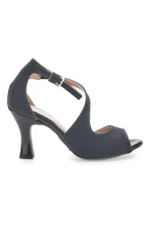 Scarpe da Ballo Nere con Cinturino 5514 40