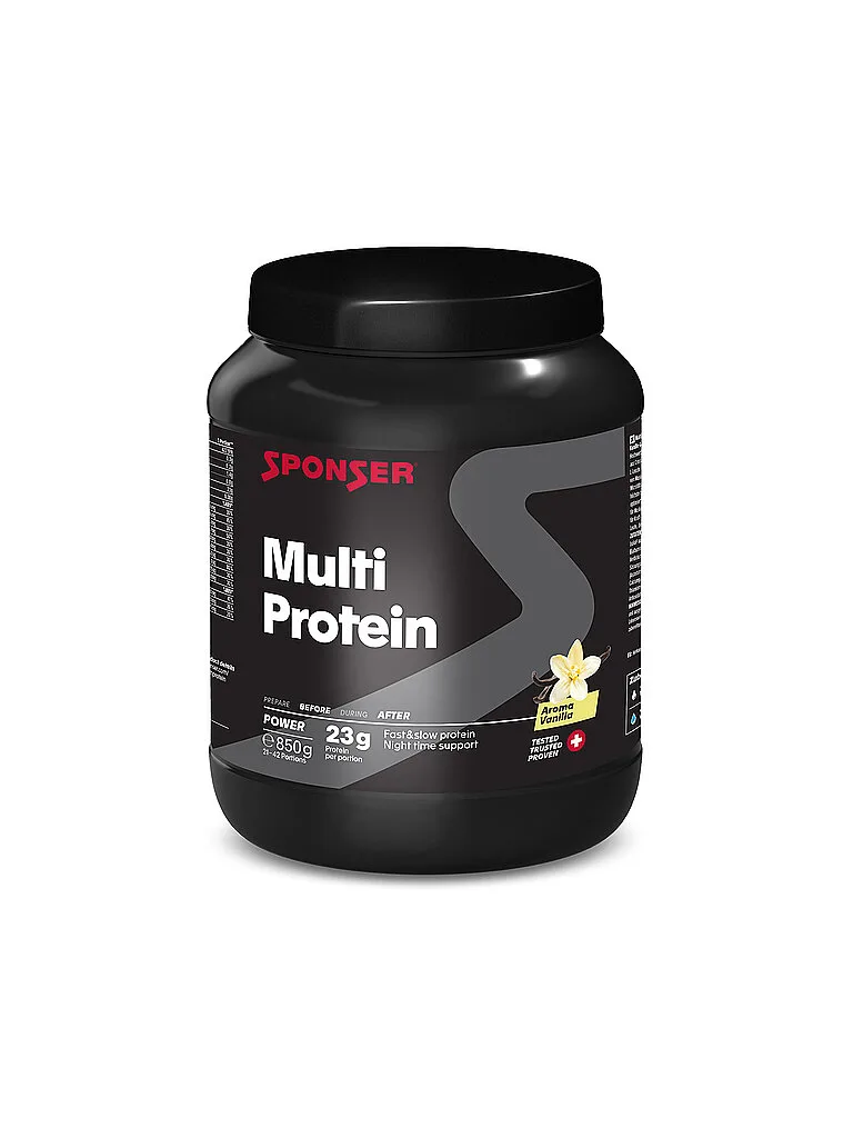 Proteine in polvere Multi Protein Vanilla multicolore - Sponser - FashionsVida