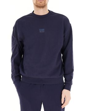 Felpa girocollo BLU NAVY M