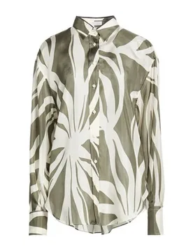 Camisa Mujer Verde militar M Mujer - Brunello cucinelli - FashionsVida