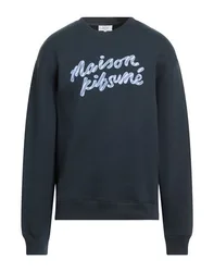 MAISON KITSUNÉ Sweatshirt Herren Nachtblau M Herren