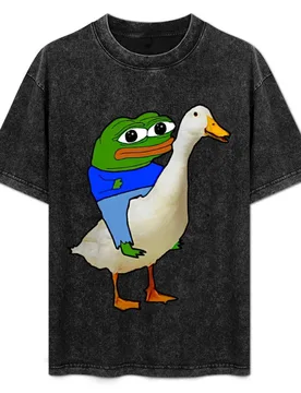 Rare Pepe On A Goose T-Shirt Anti-Perspiration Workout Top - Aliexpress - FashionsVida