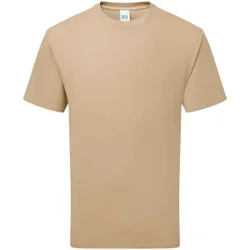 Mens Classic Ringspun Cotton T-Shirt (Tan) - Size X-Small