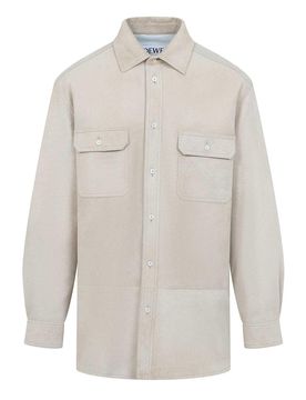 Loewe Camicia in pelle di agnello