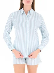 Camicia a righe CELESTE M