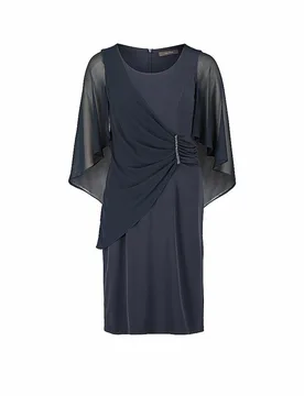 Cocktailkleid dunkelblau 38 damen - Vera Mont - FashionsVida