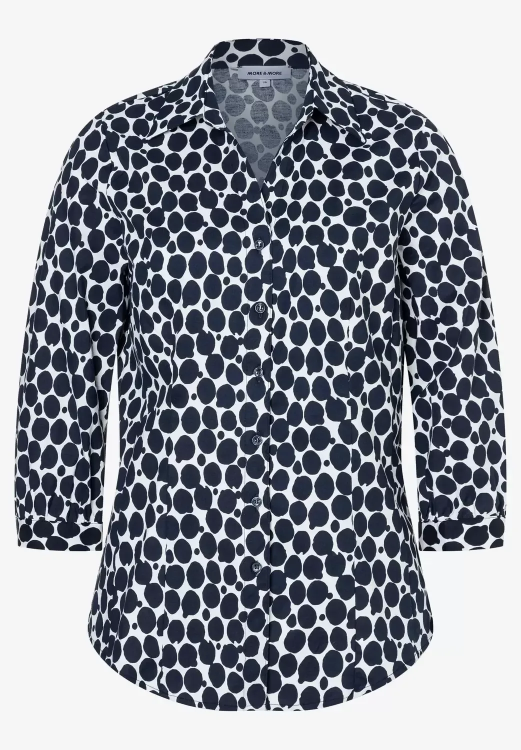 Poplin Print Blouse female - 36 - FashionsVida