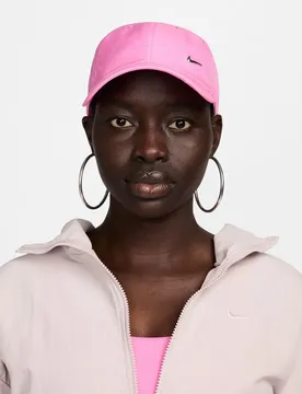 Dri-Fit Unstructured Metal Swoosh Cap, pink US: L/XL UK: LARGE
