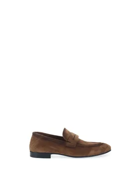 Mocassini pelle scamosciata MARRONE 42.5 - Fabi - FashionsVida