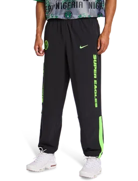 Nigeria Herren Hosen - Schwarz - Größe M - Poly Woven Black M - Nike - FashionsVida