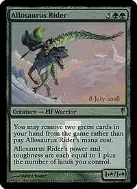 Allosaurus Rider (Coldsnap Prerelease foil) Promotional Cards - Magic: The Gathering - FashionsVida