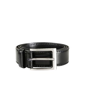 Cinturón de cuero negro 85