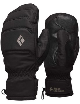 Fäustlinge für Ski aus PrimaLoft® und aus GORE-TEX W Mission Mx Mitts Black für Damen aus Leder Größe XS schwarz