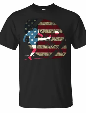 Vintage America Flag Football Kicker T-Shirt Summer Cotton Short Sleeve O-Neck Mens T Shirt New S-3XL - Aliexpress - FashionsVida