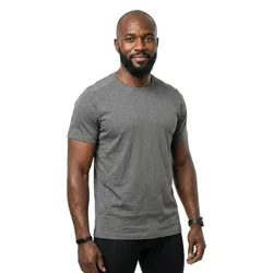 T-shirt à Manches Courtes Customized 22582 Stone Grey 5XL