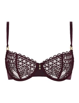 Sujetador con aros ELOGE DU DESIR deep berry baya 80B