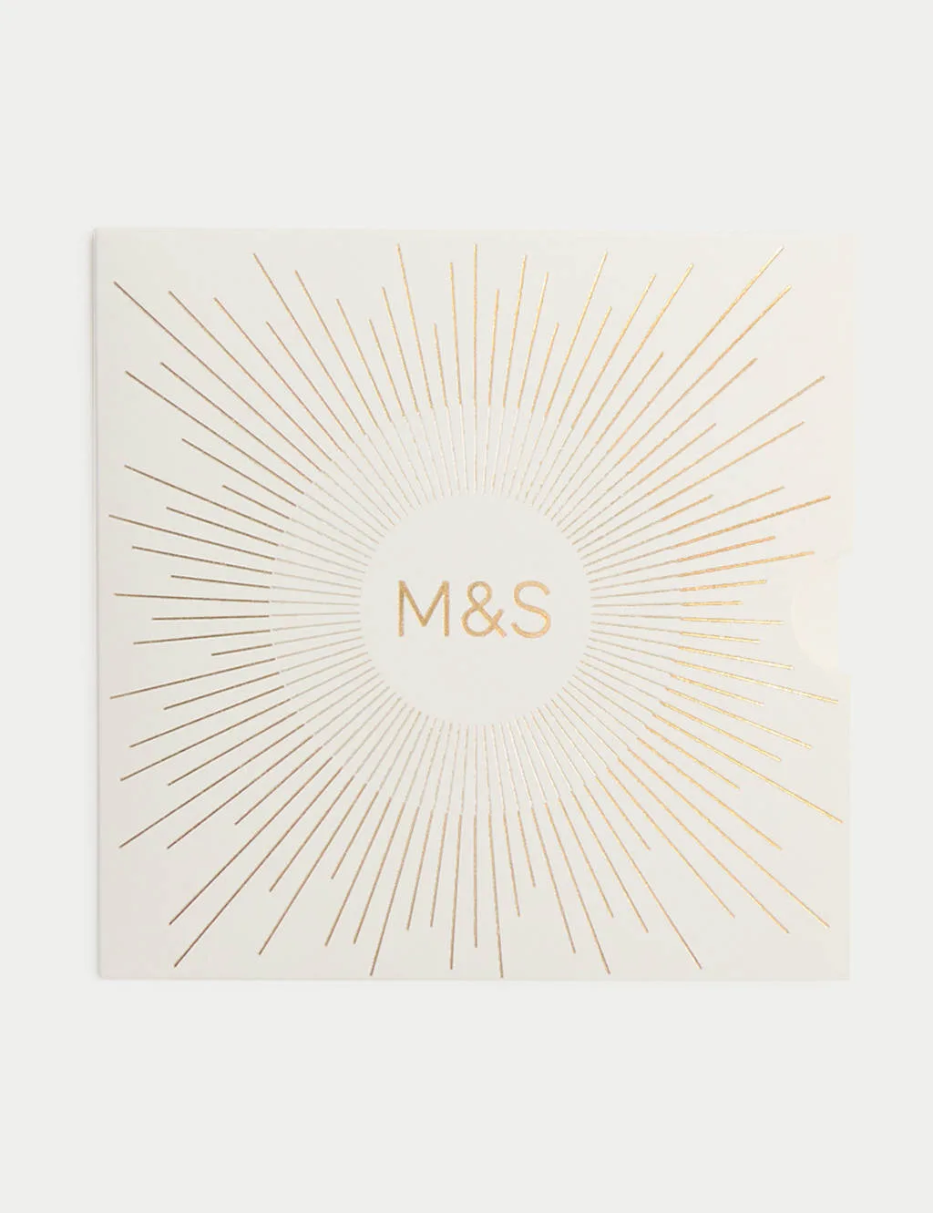 Gold Sunburst Gift Card No Colour - M&S - FashionsVida