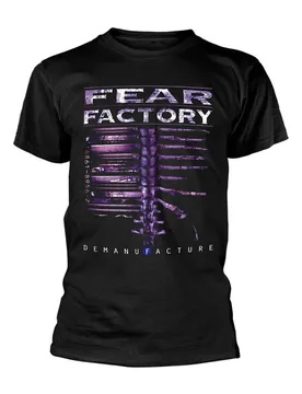 T-Shirt - Demanufacture - S bis 3XL - für Männer - Größe XL - schwarz - Lizenziertes Merchandise! - Männer - male - Fear Factory - FashionsVida