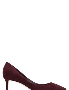 Romy 60 Suede Point-Toe Stiletto Pumps
