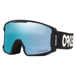 Masque De Ski Line Miner L Prizm Snow Factory Pilot Black Prizm Iridium Snow Sapphire/CAT3 Homme