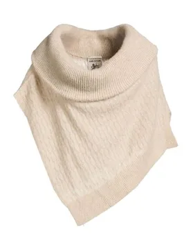 Cape Damen Beige M Damen - SEMICOUTURE - FashionsVida