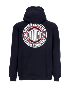 Felpa Cappuccio Uomo Btg Summit Hood Black - Independent - FashionsVida