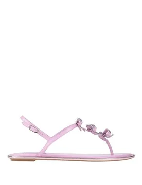 Zehentrenner Damen Lila 36,36.5 Damen - Rene' Caovilla - FashionsVida