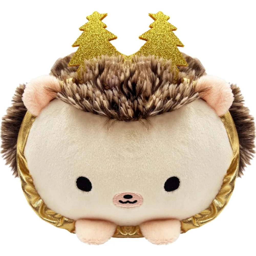 Peluche Mellow Erizo Nicolas Navidad Dorada - Mi Bosque Encantado - FashionsVida