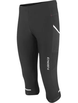 C3 3/4 TIGHTS Unisex Schwarz M - Fusion - FashionsVida