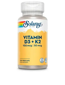 Capsules Vitamin D3+k2 120 Unités
