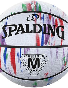 Marble series rainbow sz5 rubber basketball balón baloncesto (UNICA)