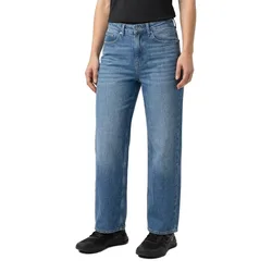 Jeans Taille Haute Tessa Wide Straight Fit Ra380 Ga Medium Blue Denim 30